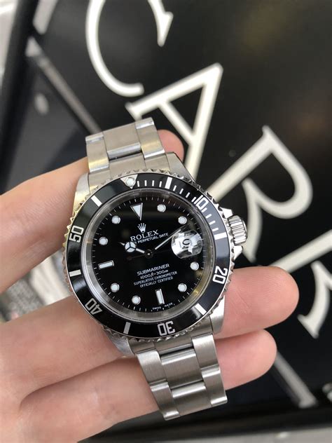 rolex submariner date 16610 ln|rolex model 16610 release year.